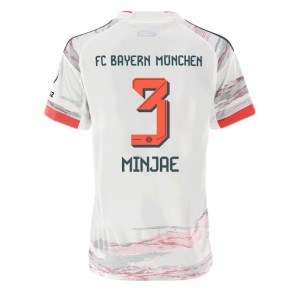 Bayern Munich Kim Min-jae #3 Bortatröja Kvinnor 2025-26 Kortärmad